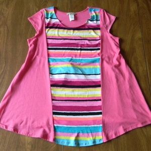 My Lil Bump Maternity Small Pink Shirt NWOT